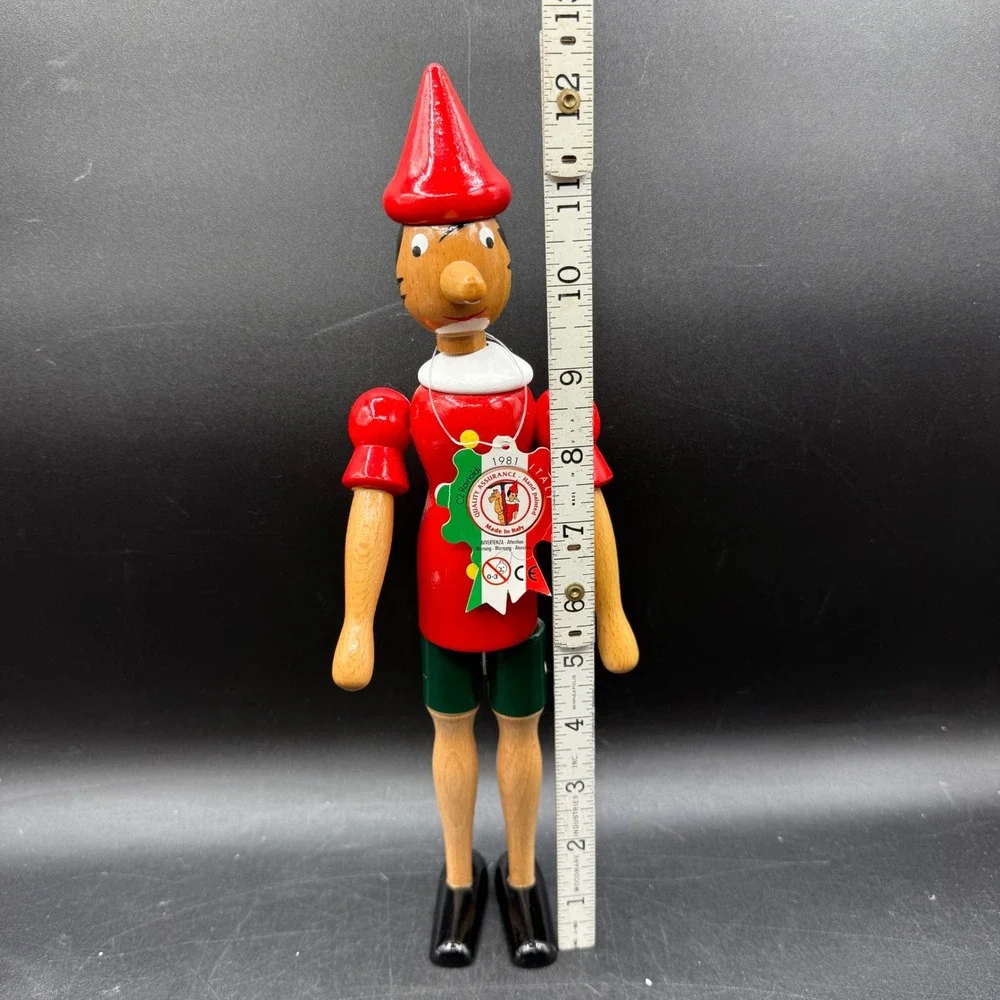Vintage C2 Rainoldi Pinocchio Wooden 12